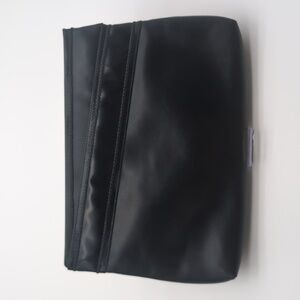 Salvatore Ferragamo leather clutch